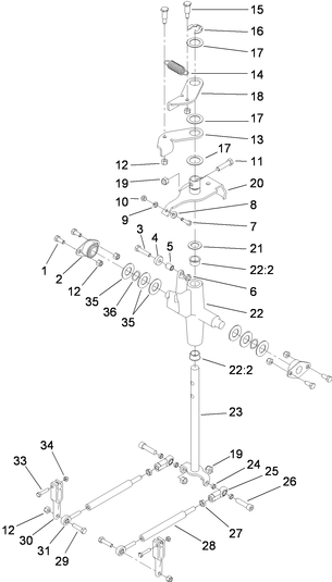 Toro Dingo 525 Narrow and Wide Track Steering Parts for 525's Made in Year 2015 Through 2016