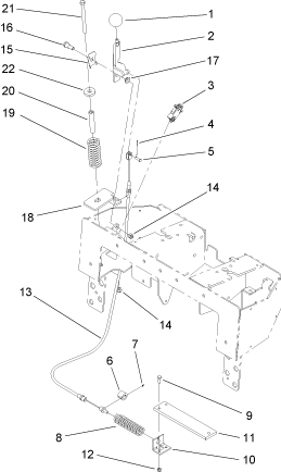 Toro Dingo TX 420 Parking Brake for Model Year 2007