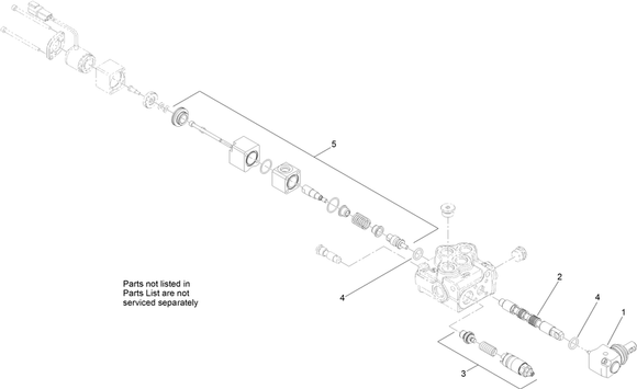 Auxiliary Valve Part Number 130-7562 Repair Parts
