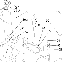 toro dingo 220 throttle cable