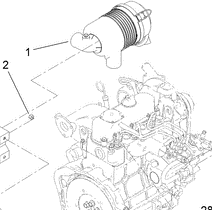 93-2190 - Reference Number 1 - Air Cleaner Assembly