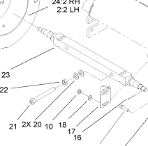 axle part number 98-4825