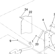 130-2833-03 - Reference Number 22 - Baffle