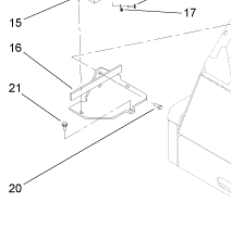 99-3060-03 - Reference Number 16 - Battery Mount