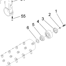 107-9444 - Reference Number 5 - Bearing Collar