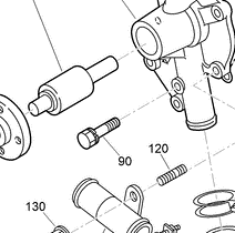 100-1764 - Reference Number 90 - Bolt