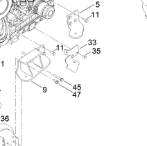 119-4061 - Reference Number 47 - Bolt