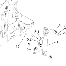 99-5105 - Reference Number 2 - Shoulder Bolt