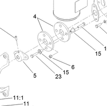 99-5133 - Reference Number 23 - Bolt