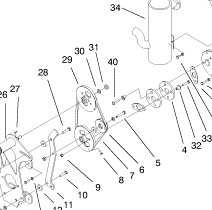 99-5133 - Reference Number 40 - Bolt