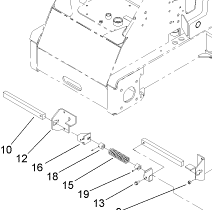 100-1674-03 - Reference Number 10 - Brake Bar