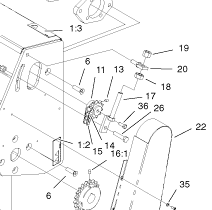 chain adjustment part number 98-9082