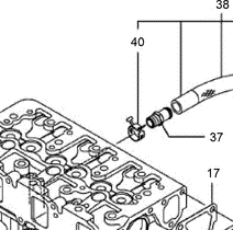 127-3020 - Reference Number 40 - Clamp
