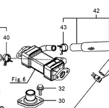 127-3020 - Reference Number 43 - Clamp
