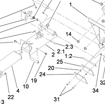 283-82 - Reference Number 2:3 - Clevis Pin