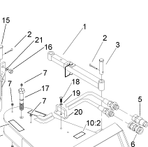 107-9457 - Reference Number 3 - Clevis Pin – toro dingo parts online