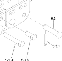 connecting pin part number 121-4453