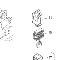 98-7611 - Reference Number 14 - Glow Controller