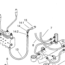 100-4701 - Reference Number 15 - Male Flush Face Coupler