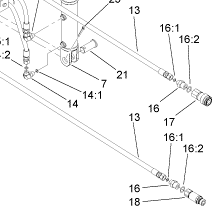 100-4701 - Reference Number 18 - Male Flush Face Coupler