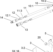 104-6134 - Reference Number 13 - Female Flush Face Coupler