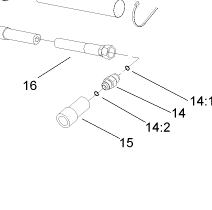 104-6134 - Reference Number 15 - Female Flush Face Coupler