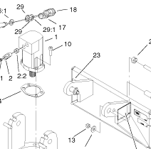 100-4701 - Reference Number 17 - Male Flush Face Coupler