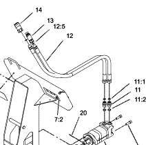 100-4701 - Reference Number 13 - Male Flush Face Coupler