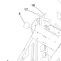 108-9716 - Reference Number 4 - Speed Selector Decal
