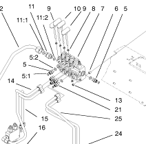 105-7881 - Reference Number 10 - Drive Handle (read description)