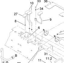 104-5733 - Reference Number 10 - Drive Lever