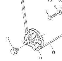 drive pulley part number 100-2039