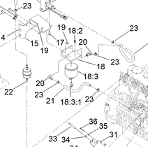 109-2678 - Reference Number 18 - Filter Head Assembly