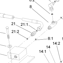 340-5 - Reference Number 21 - Straight Fitting