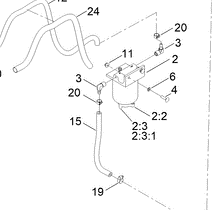 109-2678 - Reference Number 2 - Fuel Filter Head Assembly