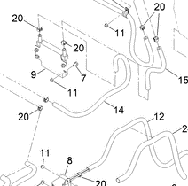 109-0308 - Reference Number 14 - Fuel Hose