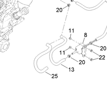 110-8752 - Reference Number 13 - Fuel Hose
