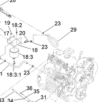 110-4110 - Reference Number 29 - Fuel Hose
