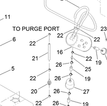 115-4736 - Reference Number 21 - Fuel Hose