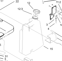 fuel tank part number 105-8438