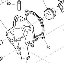 117-8846 - Reference Number 70 - Gasket