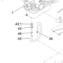 98-9399 - Reference Number 43:1 - Gasket