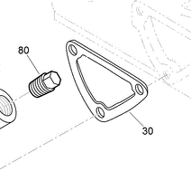 110-3820 - Reference Number 30 - Gasket