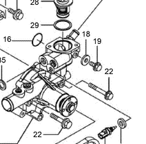 125-7192 - Reference Number 18 - Gasket