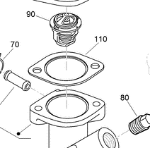 100-2157 - Reference Number 110 - Gasket