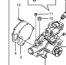 125-6998 - Reference Number 3 - Gasket