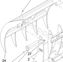 138-7199-03 - Reference Number 24 - Top Grapple Tines