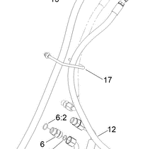 140-4486 - Reference Number 17 - Hose Guide