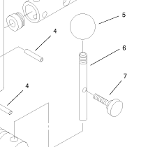 98-9098 - Reference Number 5 through 7 - Handle Kit