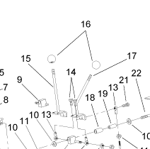 107-9490 - Reference Number 17 - Left Hand Control